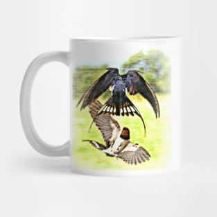 Pairing Swallows Mug